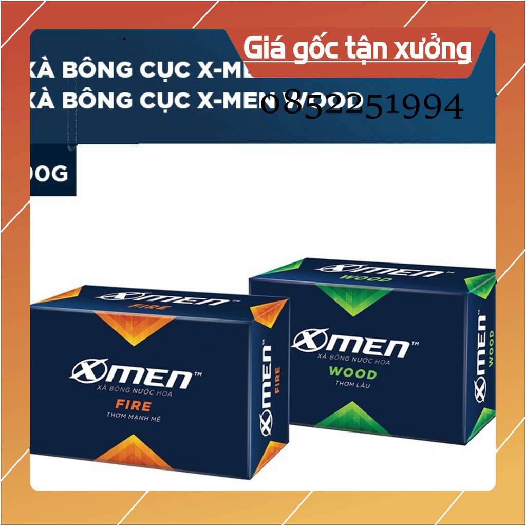 Xà bông cục X-Men 90g (Giá tốt nhất )