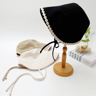 Nón viền hoa nữ tính Modleaf Charming hat Hàn Quốc