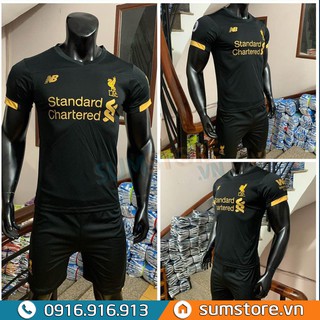 Áo Liverpool Đen Thủ Môn - Đồ Đá Banh Đẹp