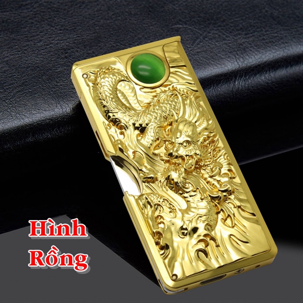QUÀ TẶNG - 𝐇𝐨̣̂𝐩 𝐐𝐮𝐞̣𝐭 𝐁𝐚̣̂𝐭 𝐋𝐮̛̉𝐚 điện sạc 3in1 hình rồng fullbox tặng kèm cáp sạc - FREESHIP
