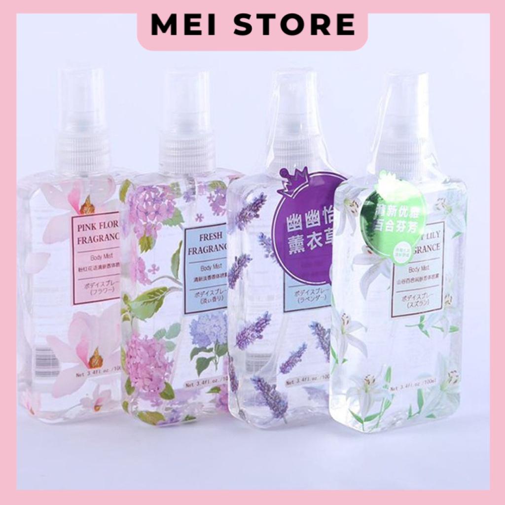 Xịt thơm toàn thân Body Mist Flower Of Story 100ml