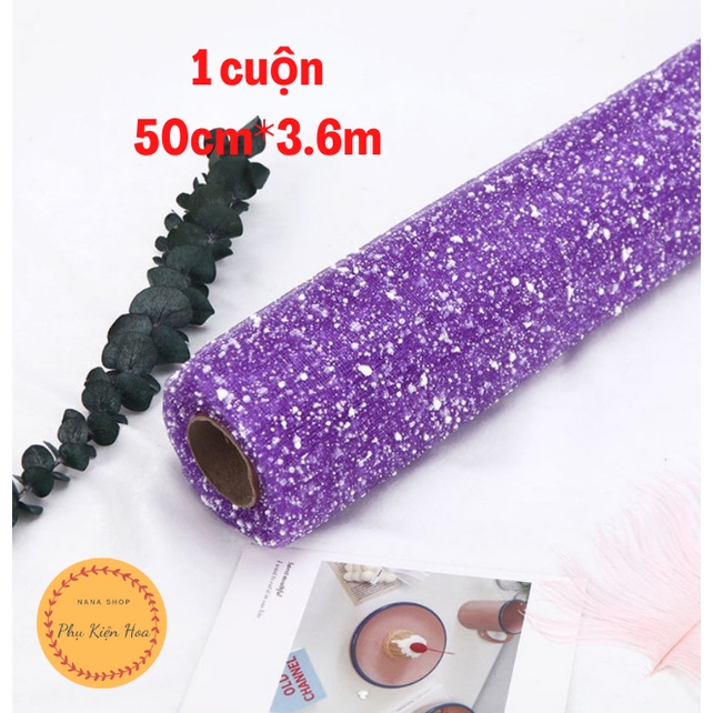 [Cuộn 50cm*3.6m] Lưới Voan Tuyết, Chất Mềm Mịn, Gói Hoa - Bọc Quà, Màu Sắc Đa Dạng