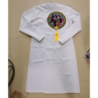 {CÓ SẴN +ẢNH THẬT} Áo dài cách tân nam vẽ tay cao cấp Ảnh chụp thật Size