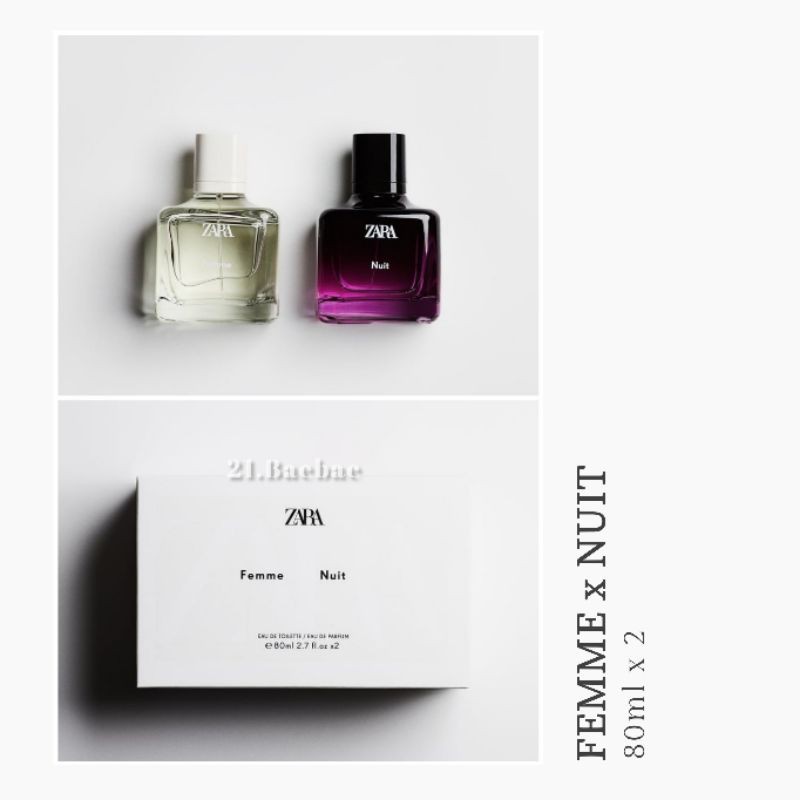 SALE - Nước hoa Zara Femme x Nuit EDT