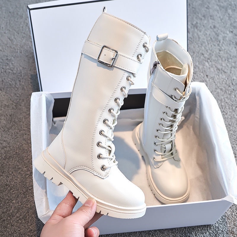 Giày boot cao cổ, giày ủng bốt có khoá cho bé  sz 27-37 | BigBuy360 - bigbuy360.vn