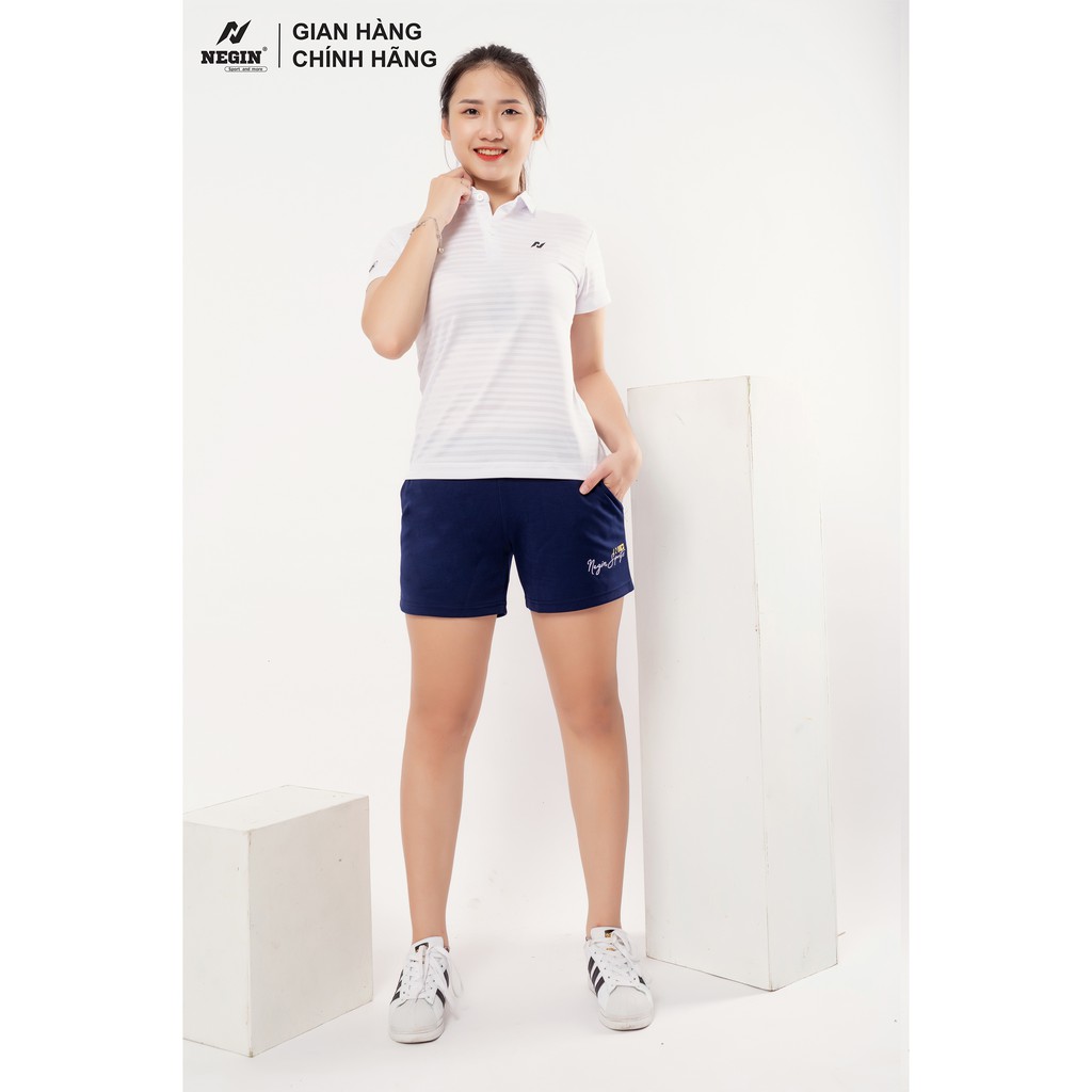 Áo Polo Nữ NEGIN Thiết Kế Cổ Bẻ Tay Ngắn Với Màu Sắc Năng Động, Chất Liệu Mặc Nhẹ Thoáng, Co Giãn Thoải Mái AND342W