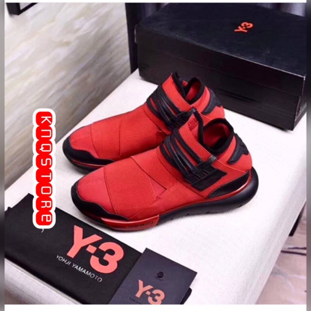 (Xả Hàng Đón 2020). GIẦY THỂ THAO SNEAKER Y-3 QASA HIGH : ⁸ :; ` ' ! ' ' " L