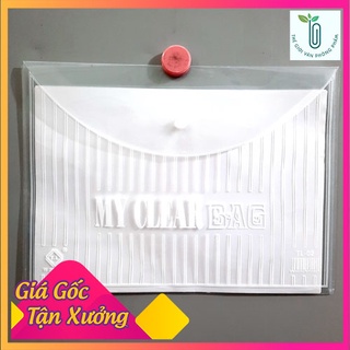 5 Túi clear bag - Túi khuy bấm -  Túi đựng hồ sơ có cúc