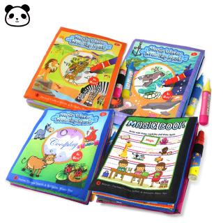 Children Baby Water Drawing Book Cartoon Animal Magic Pen Painting Doodle Tool Educational Toys for