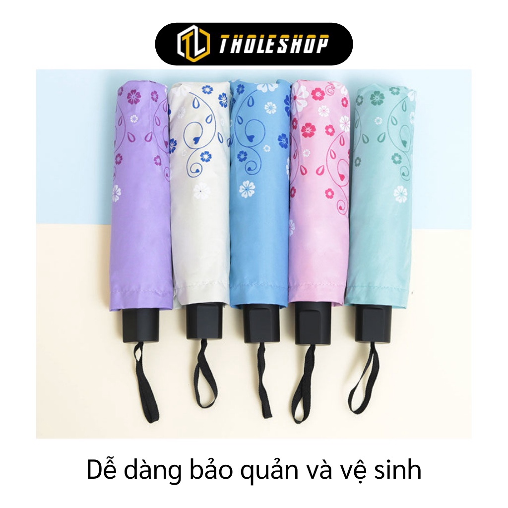 [SGD] Dù Che Mưa - Ô Gấp Gọn Đi Mưa, Đi Nắng Mini Hình Hoa Ngăn Chặn Tia UV 9436