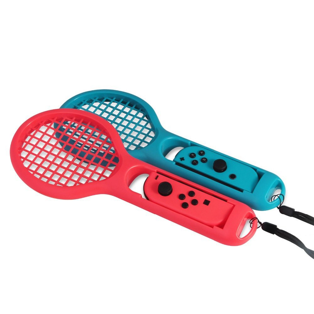 1 cặp vợt tennis bằng nhựa ABS dùng để chơi game Nintendo Switch