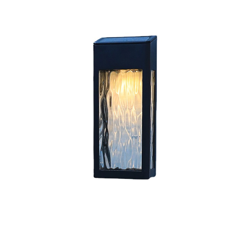 Đèn Led Năng Lượng Mặt Trời Chống Thấm Nước Gắn Tường Trang Trí Sân Vườn