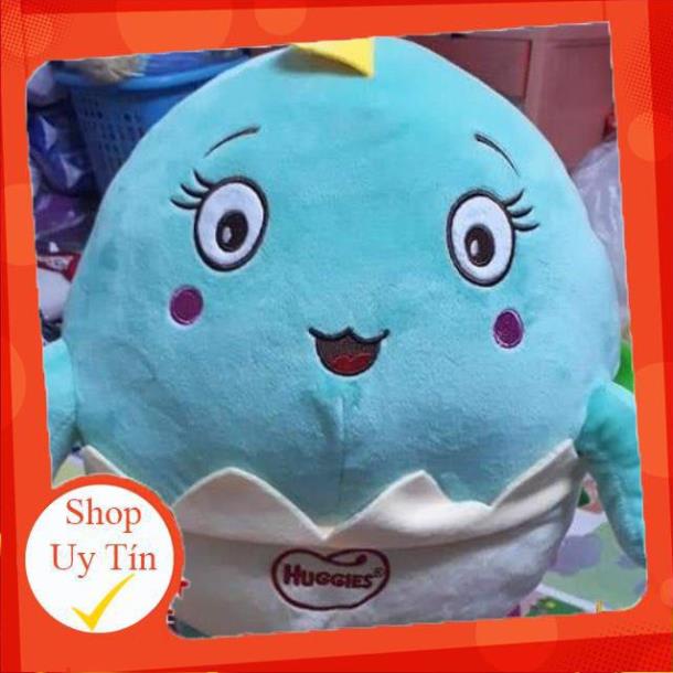(Giá sốc) Gấu bông trứng khùng long Huggies (ktsxuan)