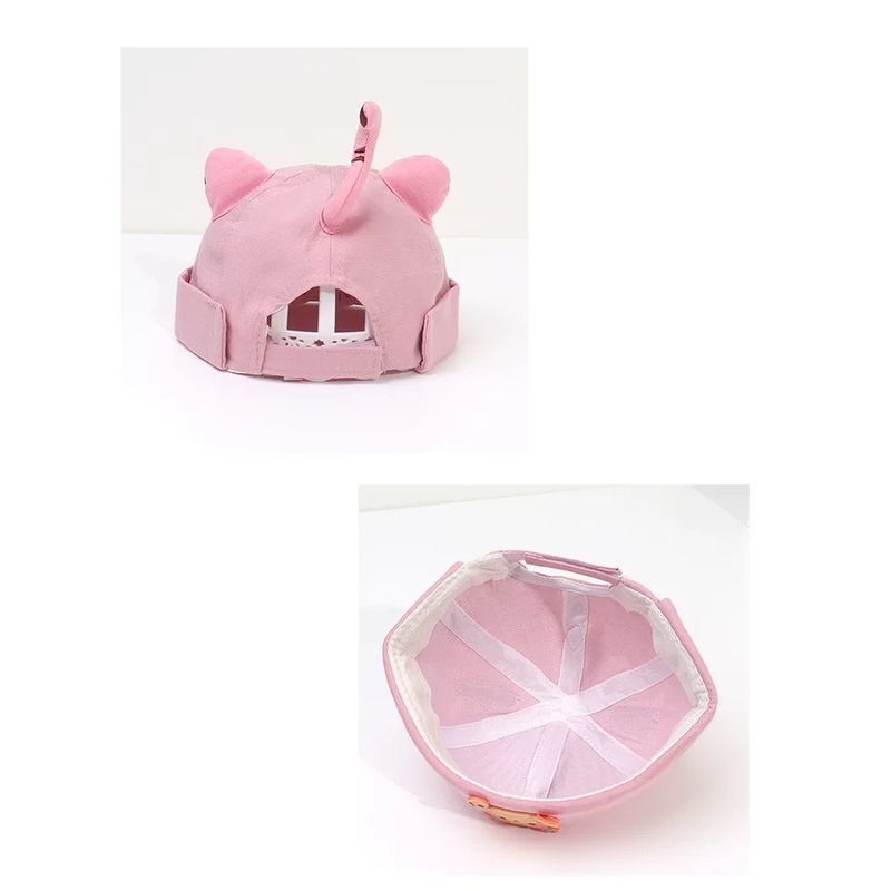 Mũ Cotton Tai Hổ Dễ Thương Cho Bé