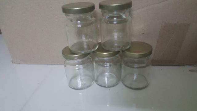 LỌ THỦY TINH TRÒN NẮP NHÔM 75ML | BigBuy360 - bigbuy360.vn