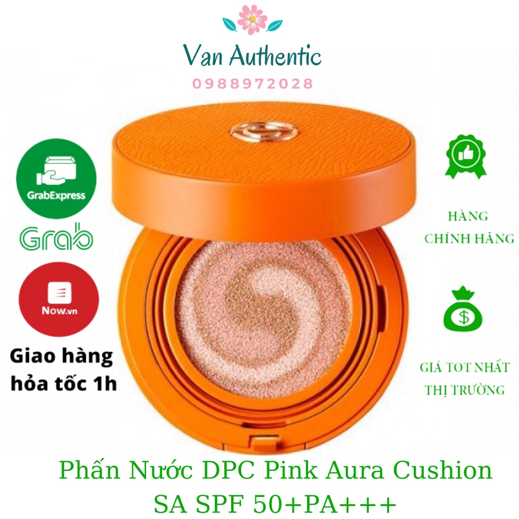 Phấn Nước DPC Pink Aura Cushion SA SPF 50+PA+++