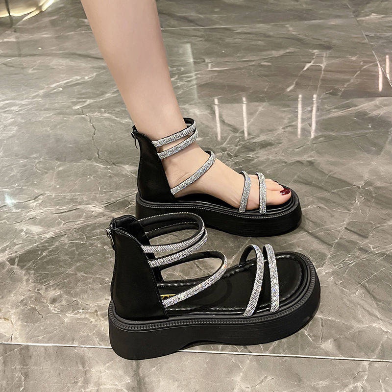 Giày Sandal Đế Dày Thời Trang Mùa Hè Dễ Phối Đồ
