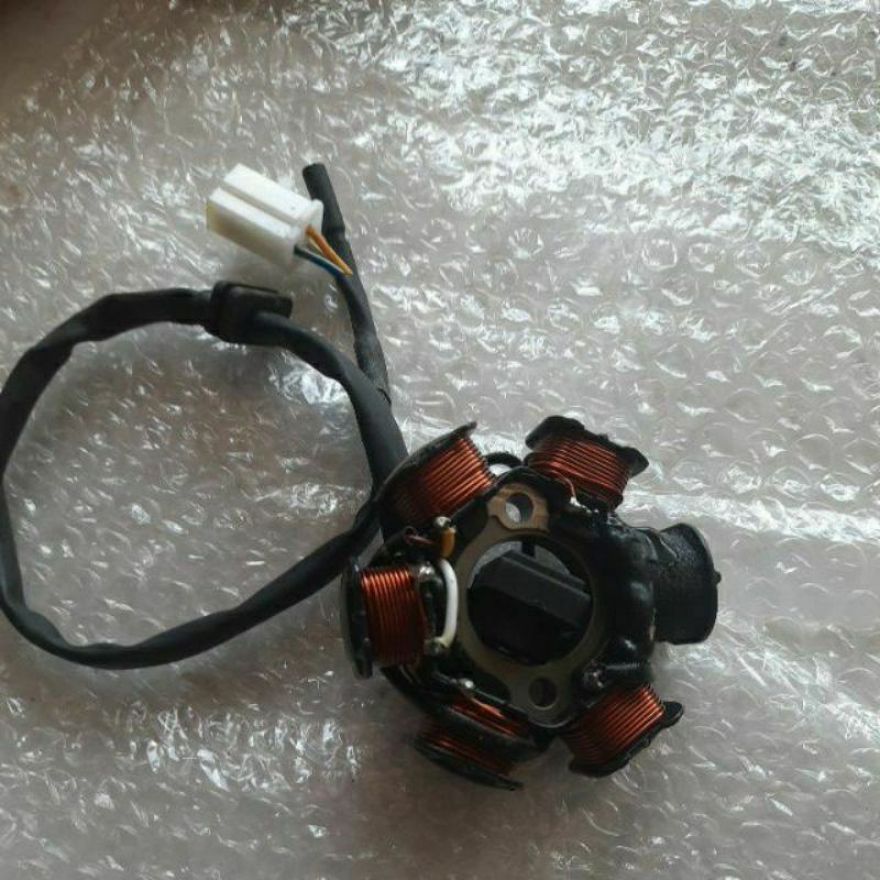 cuộn lửa điện 6 cục xe wave 110 zin honda