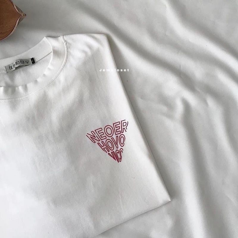 Áo phông ID NEVER in 2 mặt TTA688