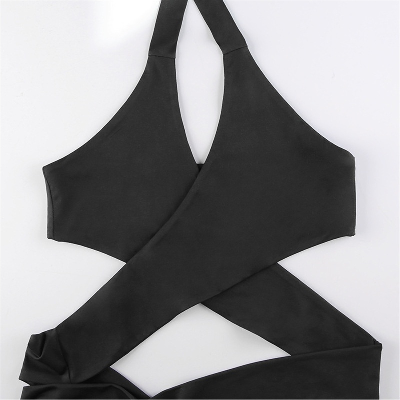 Áo Croptop Không Tay Dáng Ôm Thiết Kế Đục Lỗ Thời Trang Mùa Hè Quyến Rũ Cho Nữ