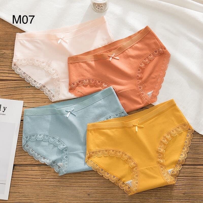 Set 5 Quần Lót - Quần Chíp kháng khuẩn Loại 1 Nhiều Mẫu