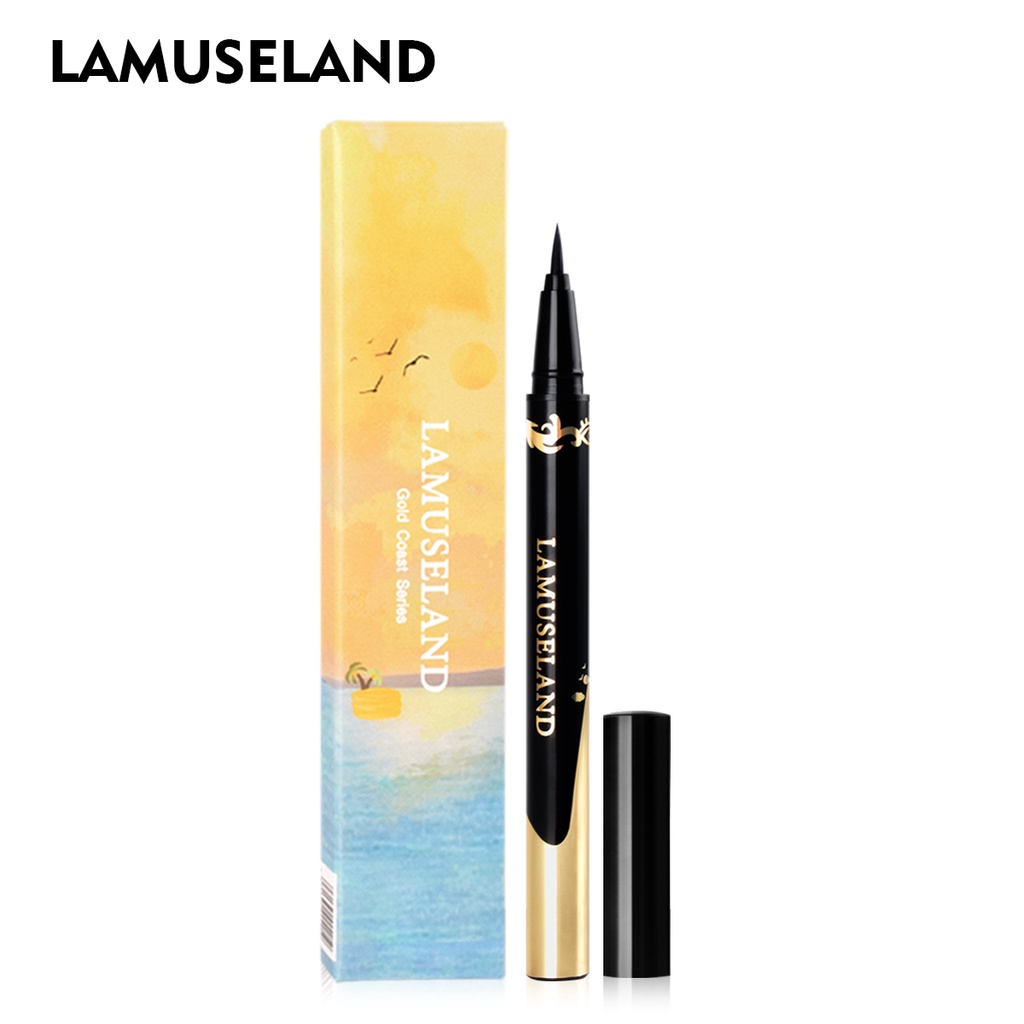 LAMUSELAND Black Long Lasting Waterproof Liquid Eyeliner 1.5g L19E03-LA4005