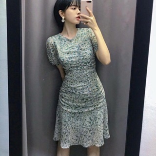 Đầm Bông Nhún Thân xt