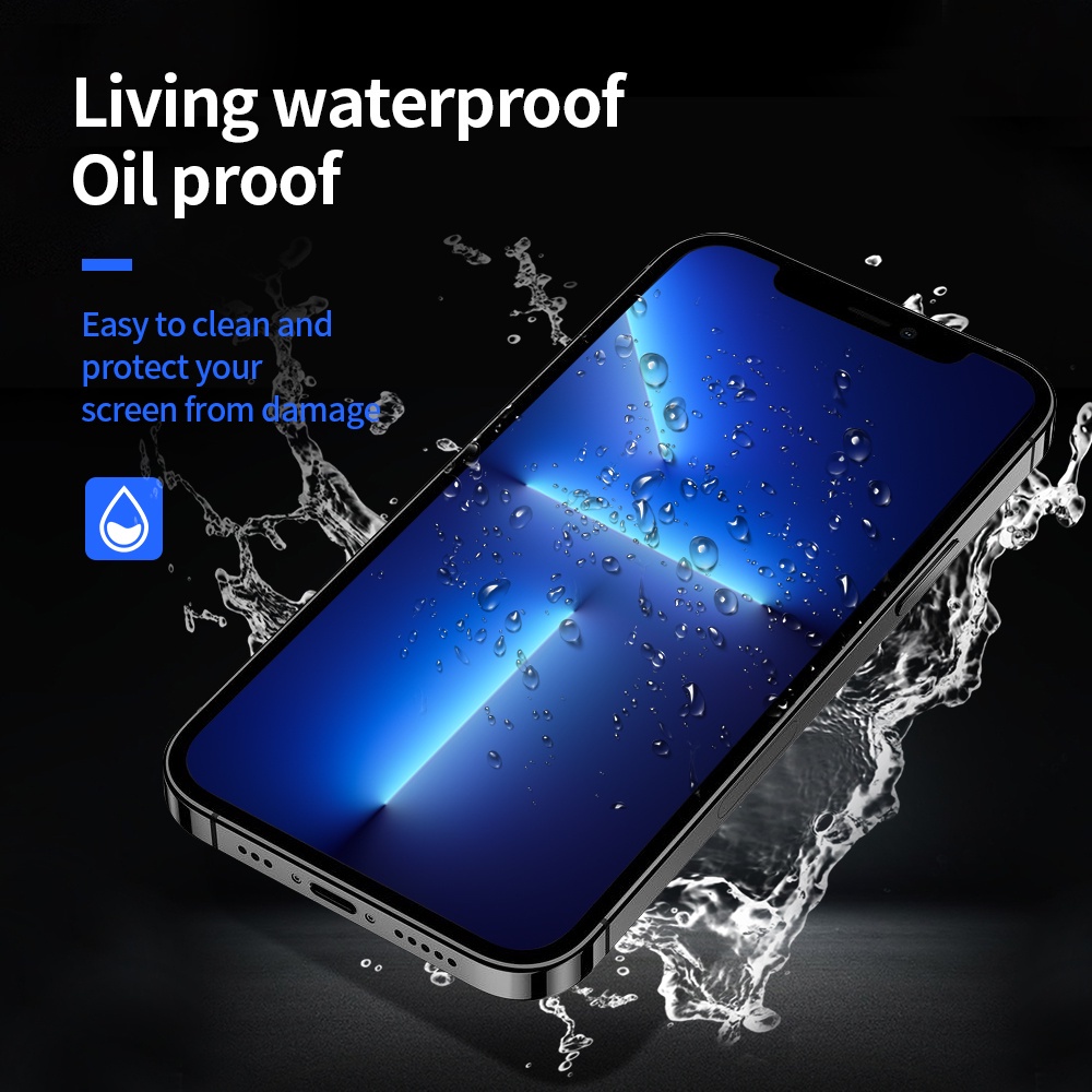 Kính Cường Lực 9h Hd Bảo Vệ Toàn Màn Hình Cho for iphone 13 12 11 8 7 6 6s Pro Max Mi