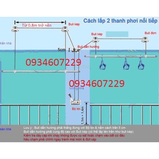 Giàn Phơi Thông Minh Hòa Phát KS950