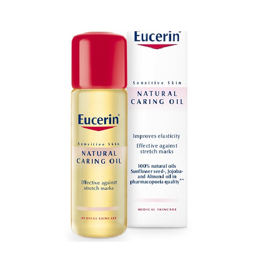 Dầu hỗ trợ giảm rạn da Eucerin Natural Caring Oil 125ml