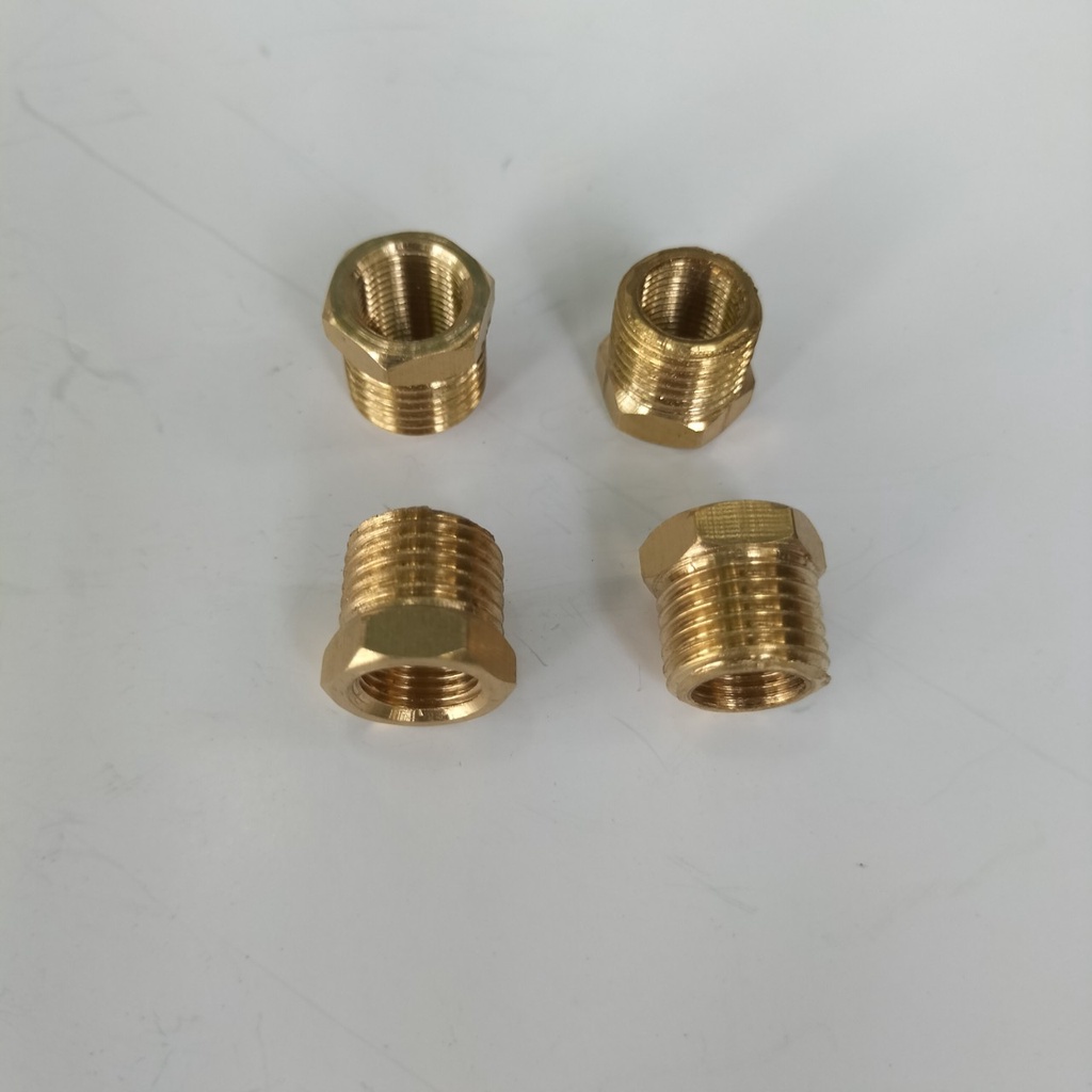 Lơ ren ngoài 13mm, ren trong 9.6mm-đồng thau