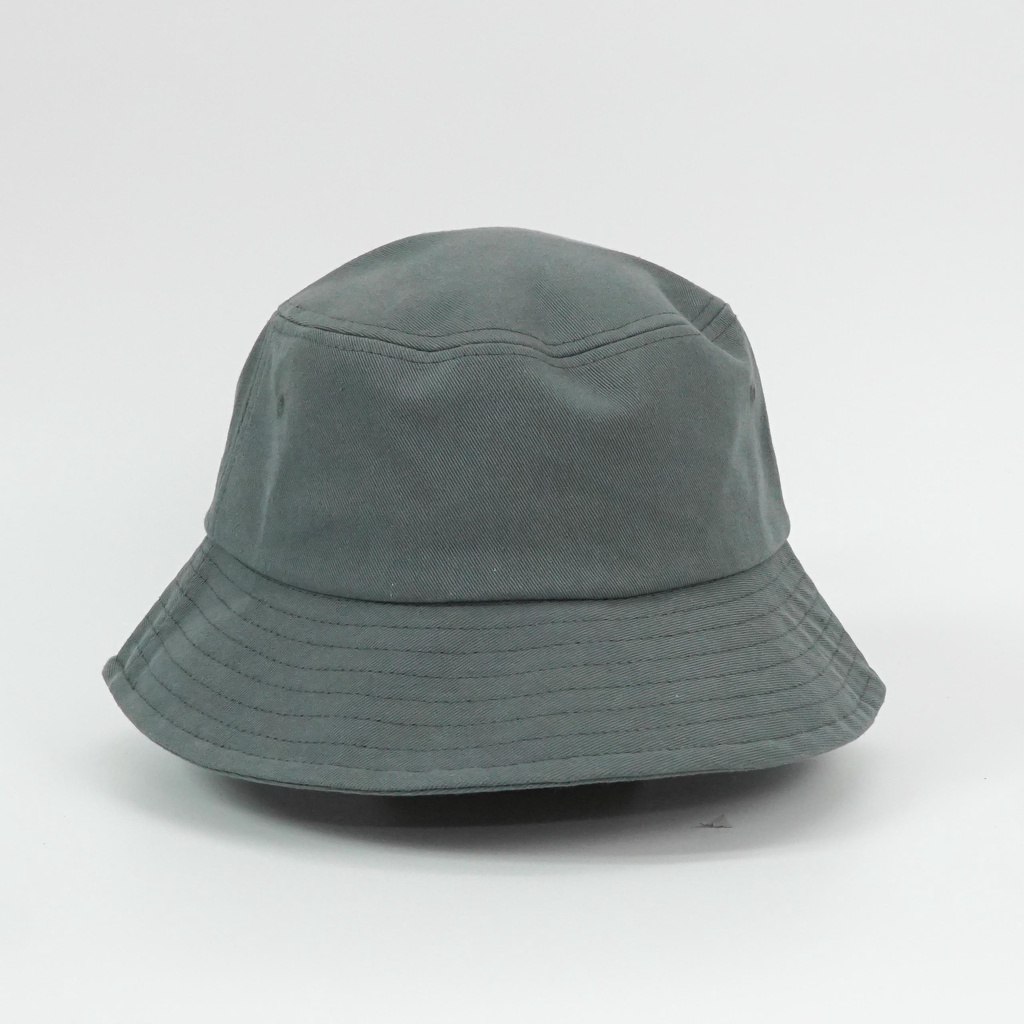 Nón bucket trơn vành JAMS mũ tai bèo unisex kaki vintage