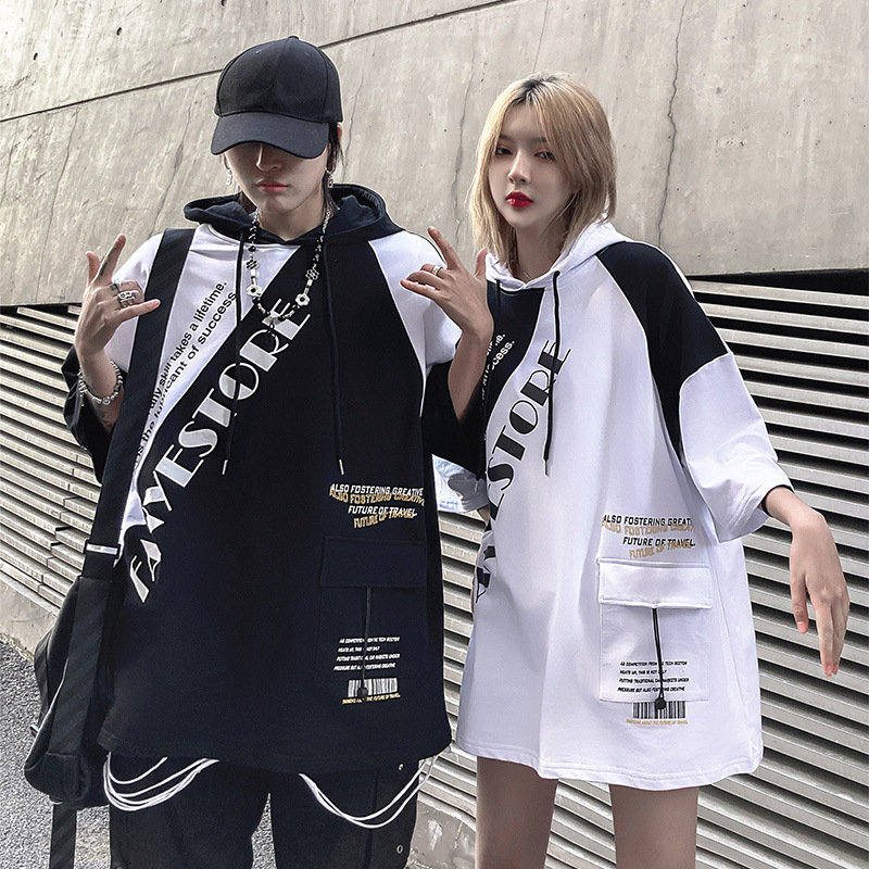 Áo Hoodie Mỏng Màu Sắc Trẻ Trung Phong Cách Hiphop Cho Nam