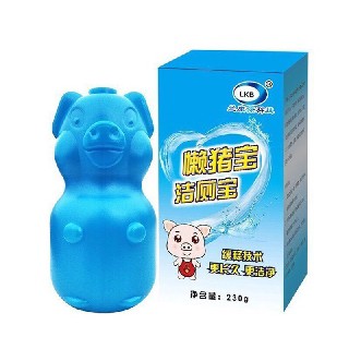 D38 Viên Thả Bồn Cầu Hình Con Lợn .Con Lợn Xanh Thả Bồn Cầu Khử Mùi Tiện Lợi