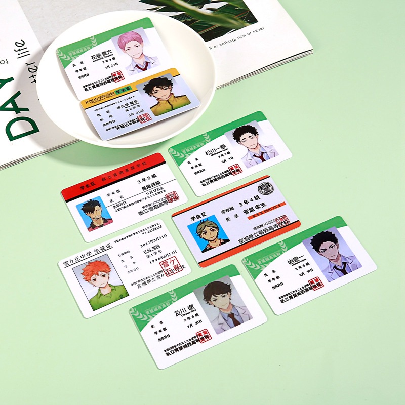 Thẻ Id Anime Haikyuu Hinata Shoyo