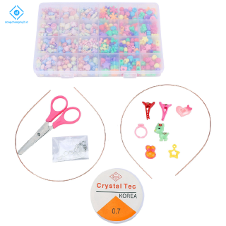 (Hàng Mới Về) Bộ 720 Hạt Xâu Làm Vòng Tay Bằng Acrylic (3 Up Tấm) N6Vn