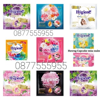 12 gói nước xả hygiene 20ml/1300ml thái lan