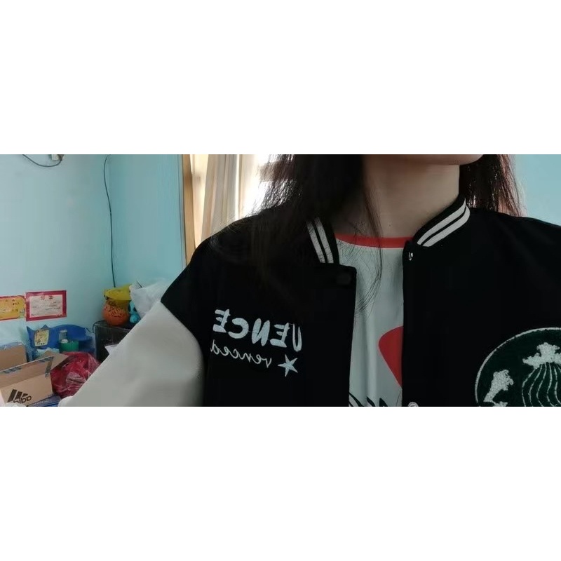 Áo khoác Bomber Varsity Jacket nam nữ Vencede thiết kế mới 2021