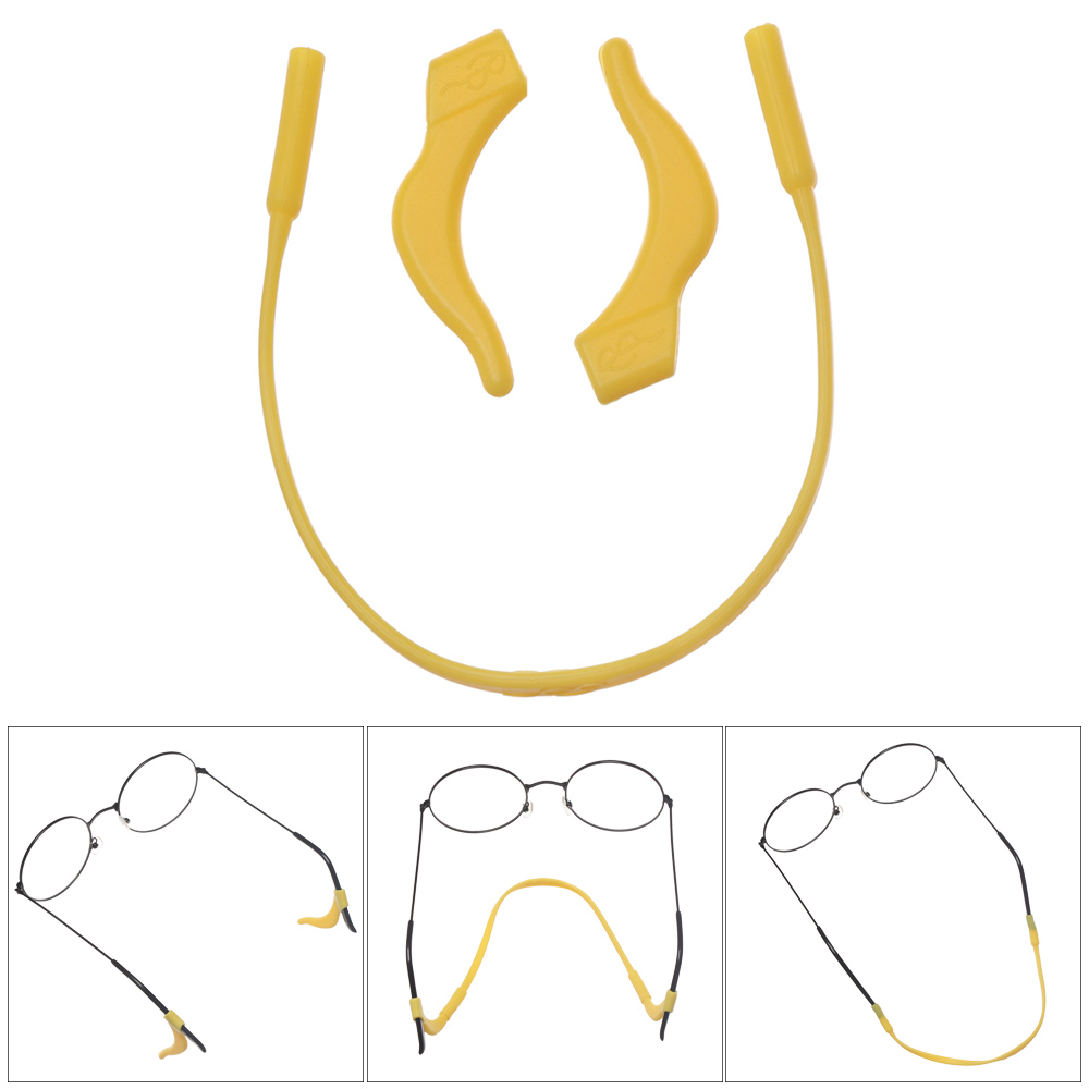 (Hàng Mới Về) Dây Đeo Mắt Kính Bằng Silicon Kiểu Dáng Thể Thao Tiện Dụng