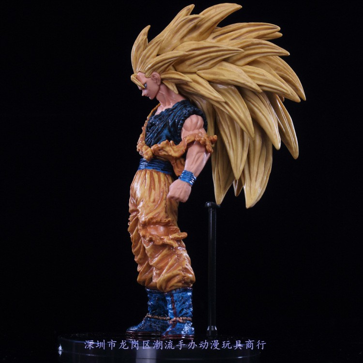 Mô hình nhân vật Son Goku SS3 cao 22CM dragon ball 7 viên ngọc rồng