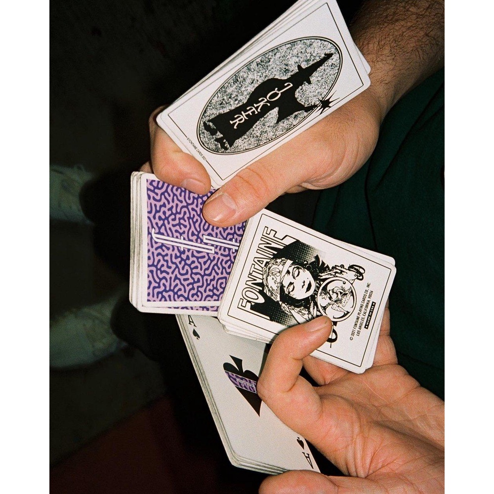 Bộ bài tây, bài Cardistry Fontaine Fantasies Playing Cards - Bài Mỹ - Bài Chính Hãng