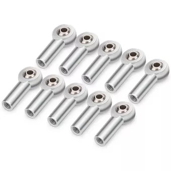 10Pcs M4 Metal Tie Push Link Rod End Joint Ball Head Holderfor 1/10 RC Truck Buggy Crawler Car