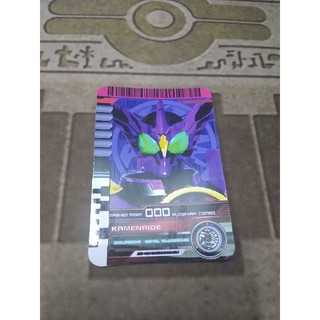 Thẻ bài sưu tầm card in kamen rider Decade đọc được 2 mặt trong Driver Kamen Rider 000