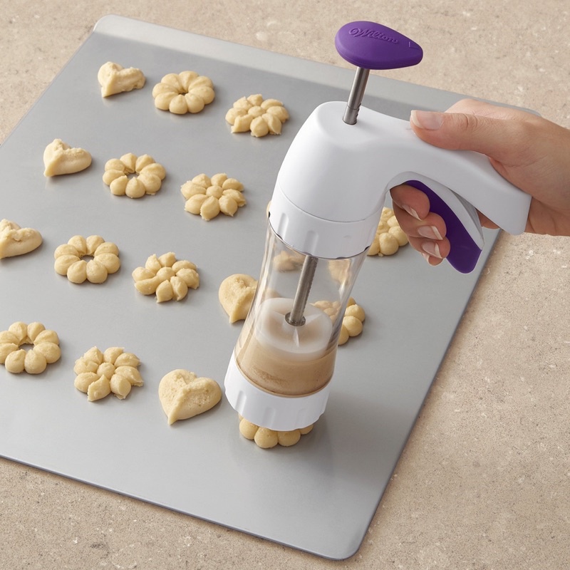 Bộ cookie press làm bánh qui wilton