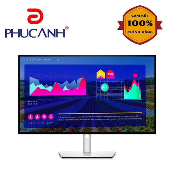 [Rẻ vô địch] Màn hình Dell U2722DE 27Inch 2K QHD UltraSharp USB-C IPS (Bảo hành Hãng 36 tháng)