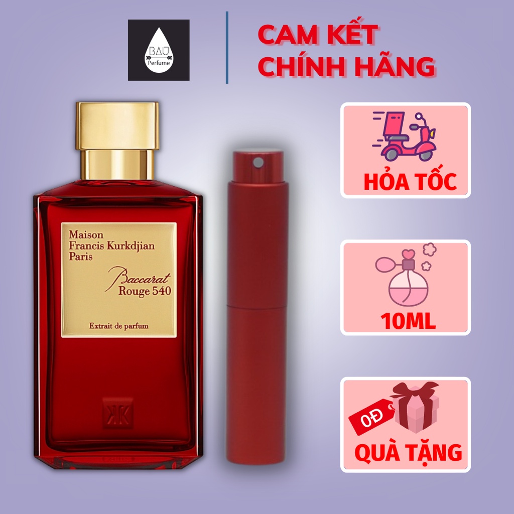 Mẫu thử nước hoa chính hãng unisex MFK 540 Extrait _ mẫu thử 10ml/20ml/30ml