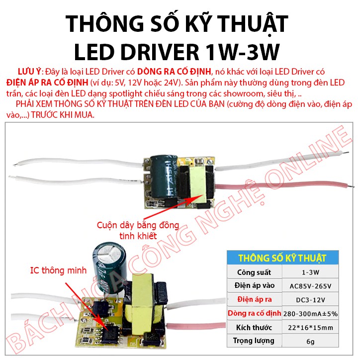 LED driver - nguồn LED không vỏ chất lượng cao | BigBuy360 - bigbuy360.vn