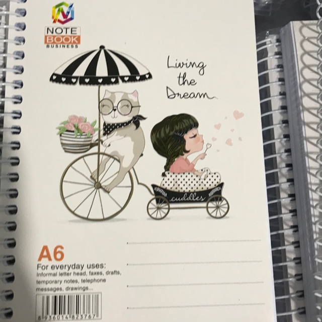 Sổ lò xo A6