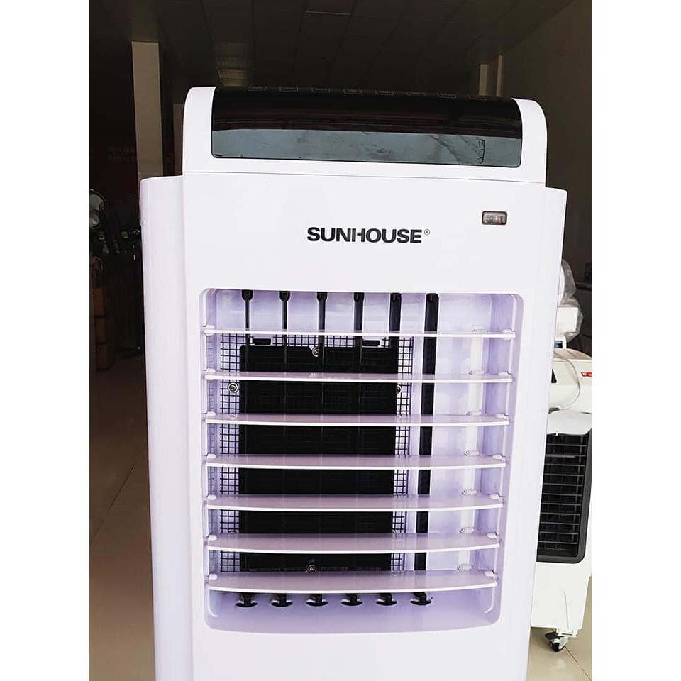 Quạt Điều Hòa Hơi Nước Sunhouse SHD7738 Làm Mát Và Sạch Không Khí-  Bỏa hành chính hãng