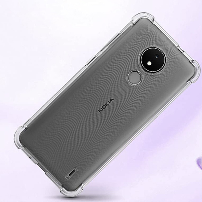 Dành Cho Nokia C21 C01 Plus C20 C10 G21 G11 G20 G10 G300 G50 XR X100 X10 X20 Crystal Clear Cover Chống Trầy Xước Vỏ Điện Thoại TPU Chống Sốc